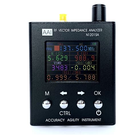 n1201sa uv rf vector impedance ant swr antenna analyzer meter|N1201SA 140MHz~2700MHz Antenna Analyzer Meter .